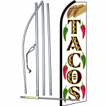 Tacos w & Graphics Swooper Flag Bundle