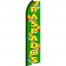 Raspados Green Swooper Flag