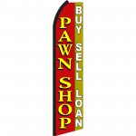 Pawn Shop Buy Sell Loan Swooper Flag