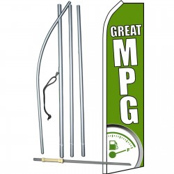 Great MPG Green Swooper Flag Bundle