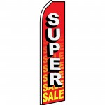 Super Sale Red Swooper Flag