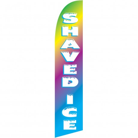 Shaved Ice Windless Swooper Flag