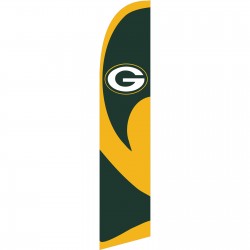 Green Bay Packers Windless Swooper Flag