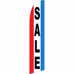 Sale Red White Blue Windless Swooper Flag