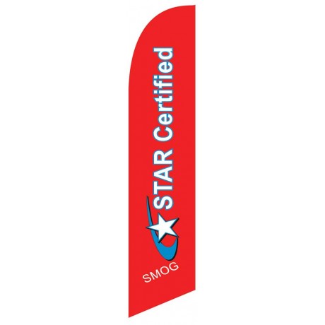 Star Certified Windless Swooper Flag