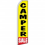 Camper Sale Yellow Swooper Flag