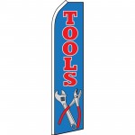 Tools Blue Swooper Flag