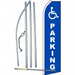 Handicap Parking Swooper Flag Bundle
