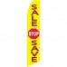 Sale Stop Save Yellow Swooper Flag