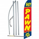 Easy Pawn Red Swooper Flag Bundle