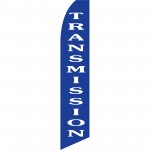 Transmission Blue Swooper Flag