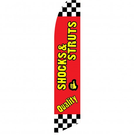 Quality Shocks & Struts Swooper Flag
