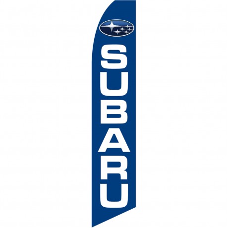 Subaru Blue Swooper Flag