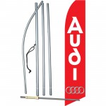 Audi Red Swooper Flag Bundle