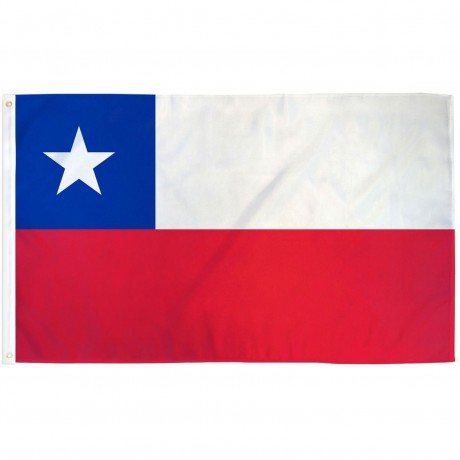 Chile 3' x 5' Polyester Flag