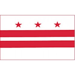 District of Columbia 3'x 5' Flag