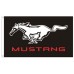 Ford Mustang Black 3' x 5' Polyester Flag