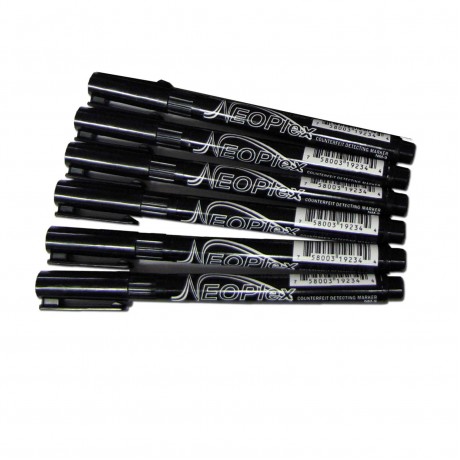 6 Pack NEOPlex Counterfeit Detection Marker Pen