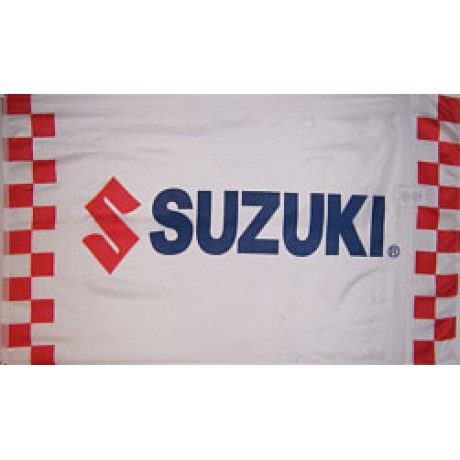 Suzuki Motors Racing Premium 3'x 5' Flag