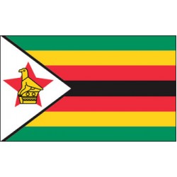 Zimbabwe 3'x 5' Country Flag